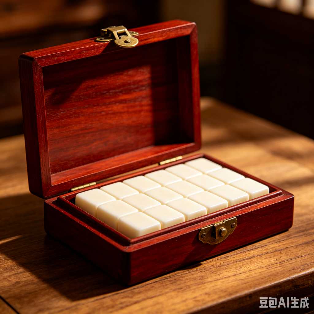 stylish mahjong set gift