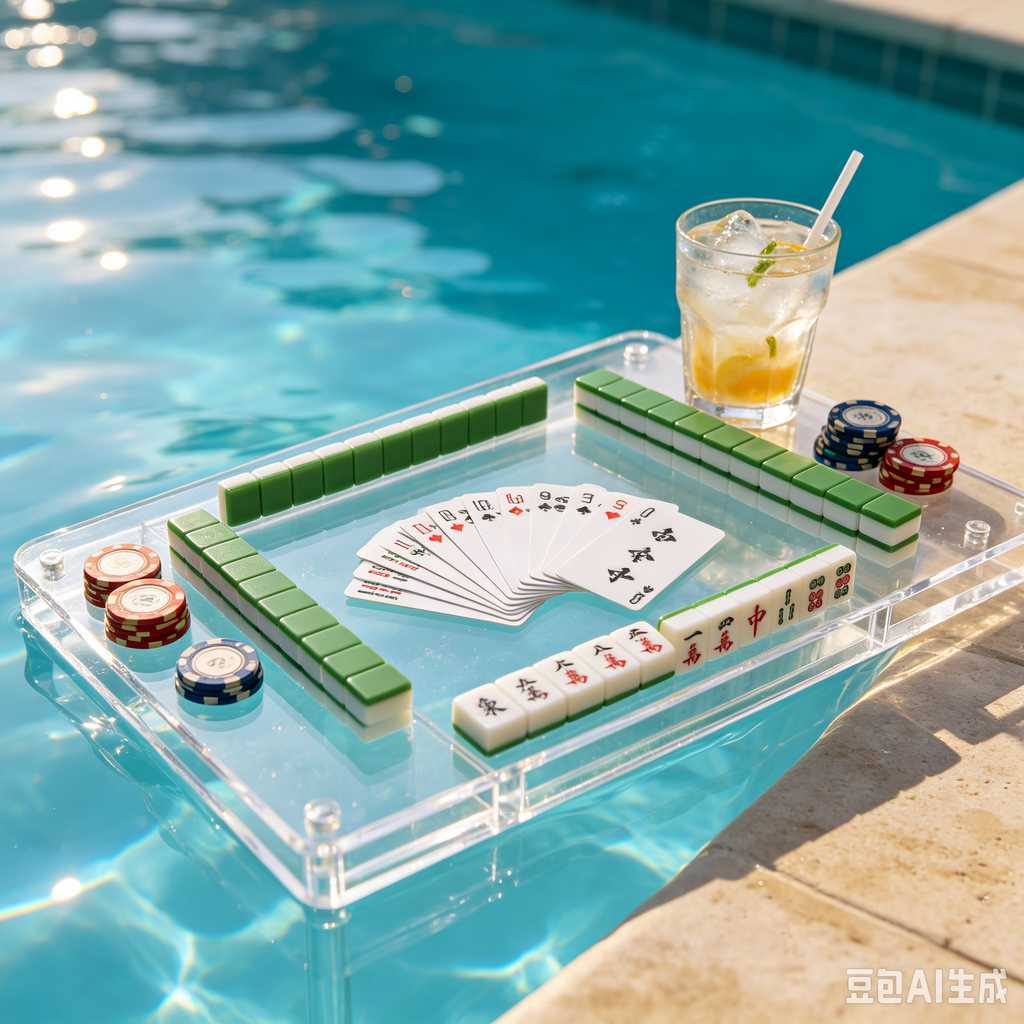 light mahjong set for easy carry